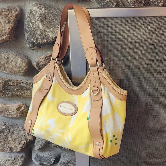 Tommy Hilfiger Yellow Floral Shoulder Bag - Picture 6 of 16